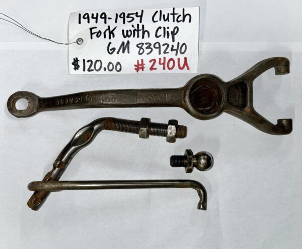 1949-1954 Clutch Fork with Clip GM 839240 - Image 3